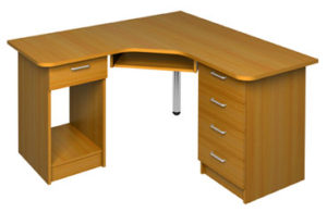 Светлый стол для офиса ЛНР