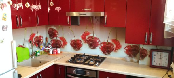 Красная кухня - вишня